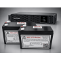 RBP0166 — комплект акумуляторів для ДБЖ CyberPower CP1600EIPFCRM2U (2 шт.)
