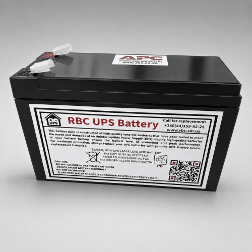 RB1290 — акумулятор для ДБЖ CyberPower CP1000AVRLCD
