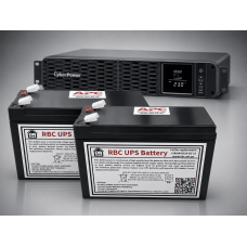 RBP0166 — комплект акумуляторів для ДБЖ CyberPower CP1600EIPFCRM2U (2 шт.) RBP0166 — комплект акумуляторів для ДБЖ CyberPower CP1600EIPFCRM2U (2 шт.)