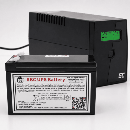 Аккумулятор для ИБП Green Cell PowerProof 600VA UPS01LCD