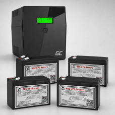 Акумулятори для ДБЖ Green Cell RTII 2000VA UPS14 (комплект 4 шт)