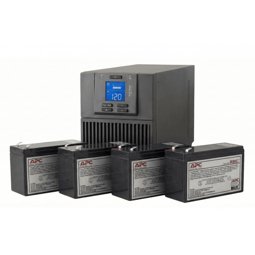 Батарея до ДБЖ APC Easy UPS On-Line, 2000VA/1600W, Tower SRV2KI | APCRBCV204 (Комплект 4 АКБ)
