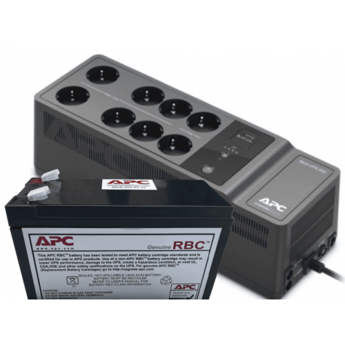 АКБ для ИБП APC Back-UPS 650 BE650G2-GR | APCRBC110