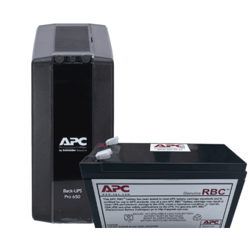 АКБ для ИБП APC Back-UPS Pro BR650MI  650VA/390W | APC RBC110