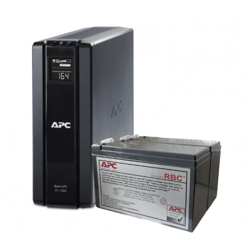 RBC123 Акумулятор APC Back-UPS BX1500G-CA (2шт), APC Replacement battery cartridge #123