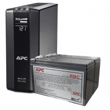 RBC123 Аккумулятор APC Back-UPS BR1000G (2шт), APC Replacement battery cartridge #123 