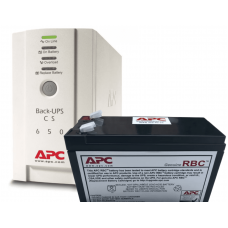 APC Back ups 650 батарея. Аккумуляторы для ИБП (UPS) APC Back-UPS 650 / BK650EI  RBC17 - 1 шт