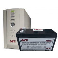 Аккумулятор для APC Back UPS CS 500. (Аккумуляторы для ИБП (UPS) APC Back-UPS CS 500 RBC2 - 1 шт)