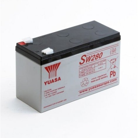 Yuasa SW280 (12V, 9Ач) AGM Аккумулятор: Сделано 2026 | Долговечный, Необслуживаемый, Универсальный | Гарантия 