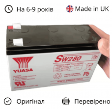 Акумулятор Yuasa SW280 (12V, 9Ач) AGM: Зроблено 2026| Довговічний, Необслуговуваний, Універсальний