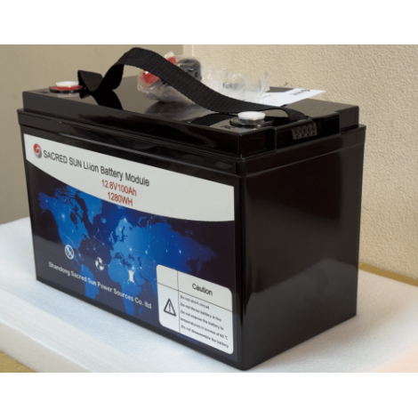 Аккумулятор SCIFP12100 Sacred Sun SmartPower LiFePO4 LiFePO4 12.8V 100Ah