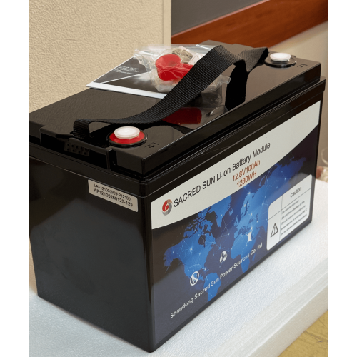 Аккумулятор SCIFP12100 Sacred Sun SmartPower LiFePO4 LiFePO4 12.8V 100Ah