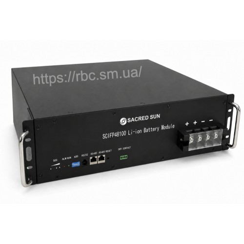 SmartPower SCIFP48100 LiFePO4 48V 100Ah рейковий 3U