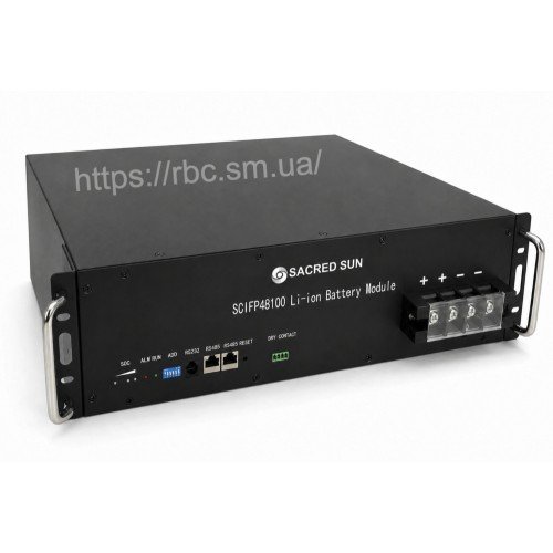 SmartPower SCIFP48100 LiFePO4 48V 100Ah рейковий 3U