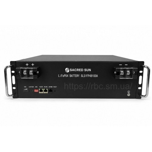 SmartPower SLSIFP48100A LiFePO4 48V 100Ah рейковий 3U