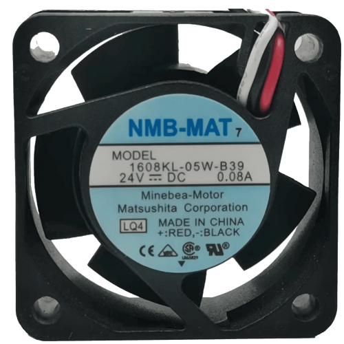 Кулер 40x40x20 мм NMB 1608KL-05W-B39 24V 0.08A шарикоподшипниковый с датчиком