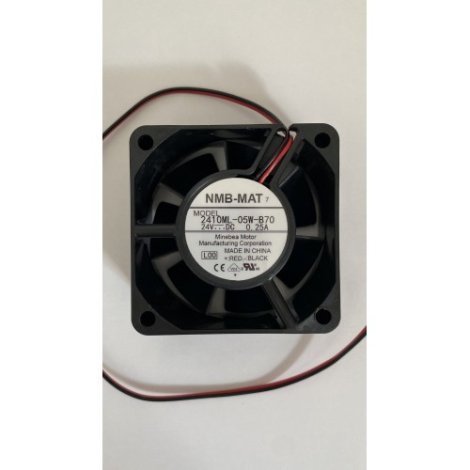 Кулер NMB 2410ML-05W-B70 (60×60×25 мм) — осьовий вентилятор 24V DC для серверів та РЕБ