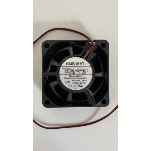 Кулер NMB 2410ML-05W-B70 (60×60×25 мм) — осьовий вентилятор 24V DC для серверів та РЕБ