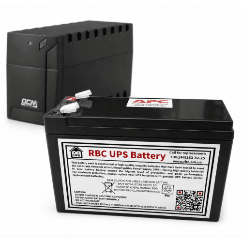 Акумулятори для ДБЖ (UPS) Powercom RPT-800A