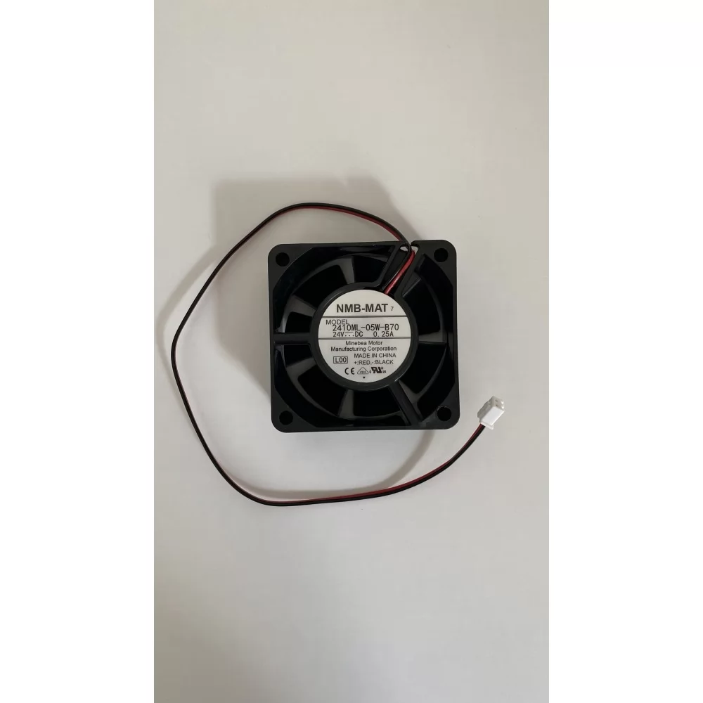 Дополнительное изображение кулера NMB 2410ML-05W-B70 – вид спереди, серверный вентилятор