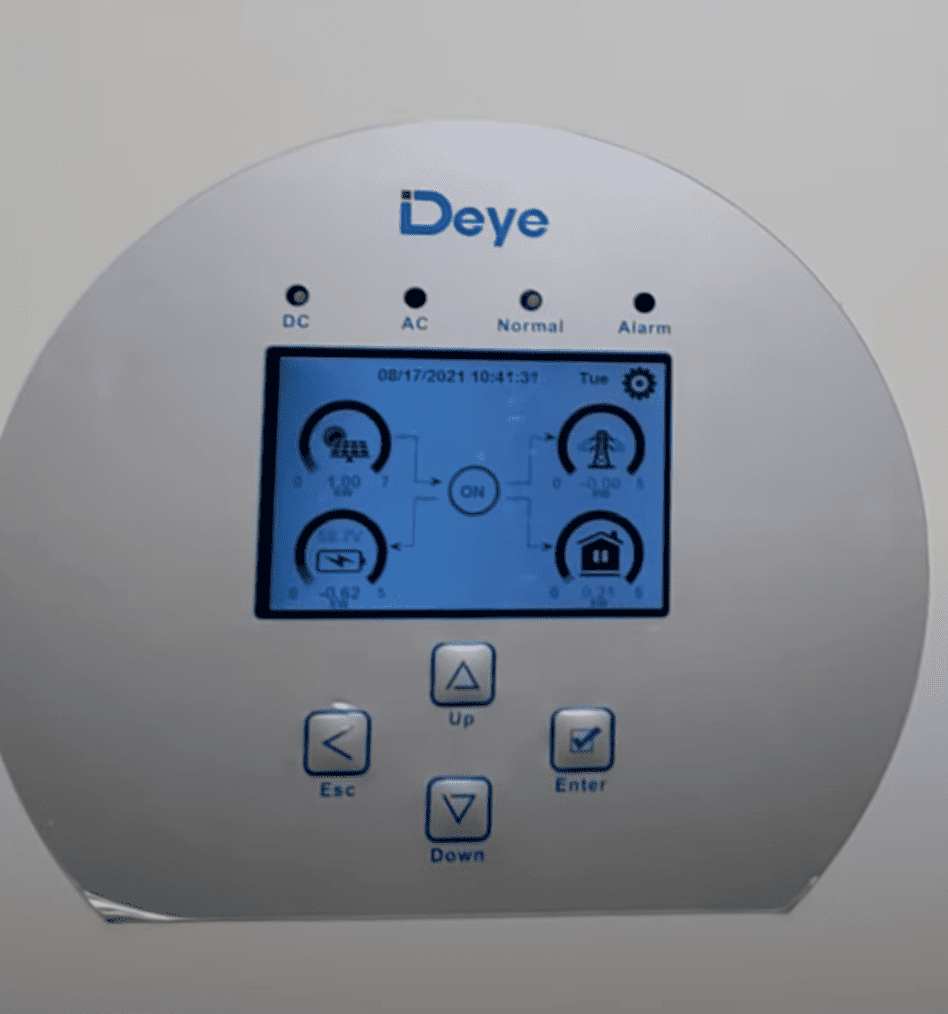 Гібридний інвертор Deye SUN-5K-SG03LP1-EU WiFi